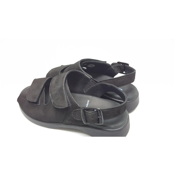 Wolky Sandals Womens Nimes Size 5.5 Nubuck Leather Shoes 2 Strap Slingback 617 - Picture 11 of 12